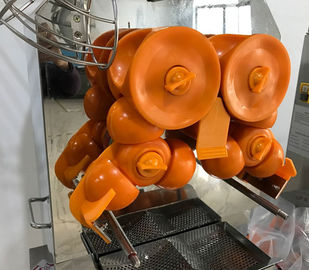 Design compact orange commercial de presse-fruits d'alimentation automatique de machine de presse-fruits