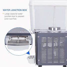4 réservoirs secouent le distributeur froid de boissons/distributeurs commerciaux de jus avec le système de pulvérisation de pompe