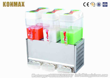 Distributeurs automatiques commerciaux de jus de fruit de distributeur de boisson de réservoir triple 18 litres